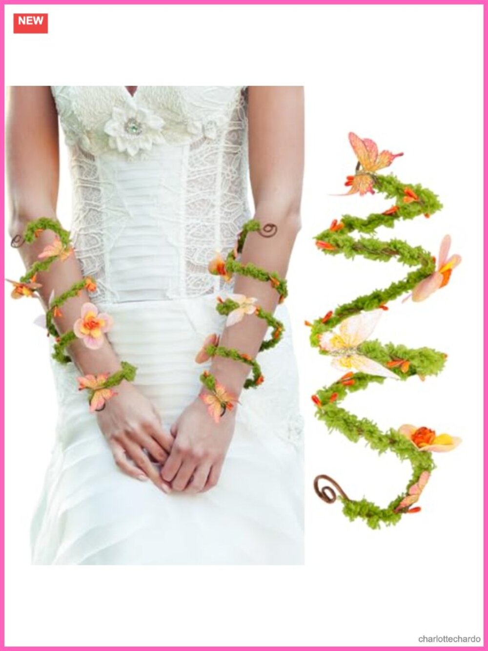 Fairy Arm Wrap 2 PCS Renaissance Fae Cosplay Costume Accessory for Women
